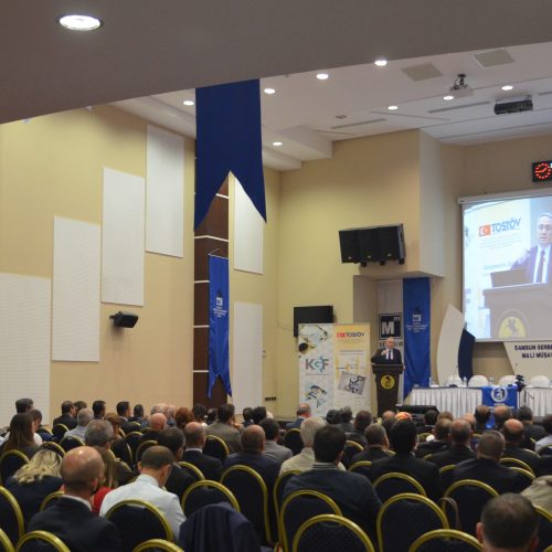 KOBİ’lere ve Girişimcilere Sağlanan Destekler ve Finans Olanakları” konulu toplantı Samsun SMMMO Toplantı Salonunda gerçekleştirildi.